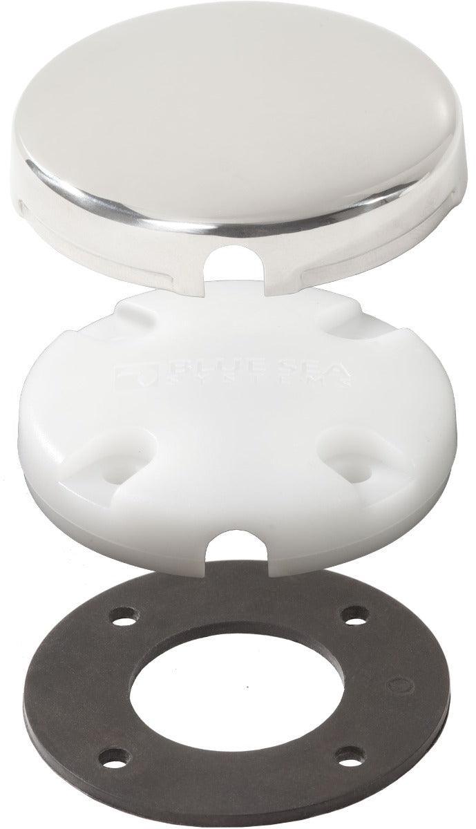 Side Entry CableClam with Stainless Steel Dress Cap - 4Boats