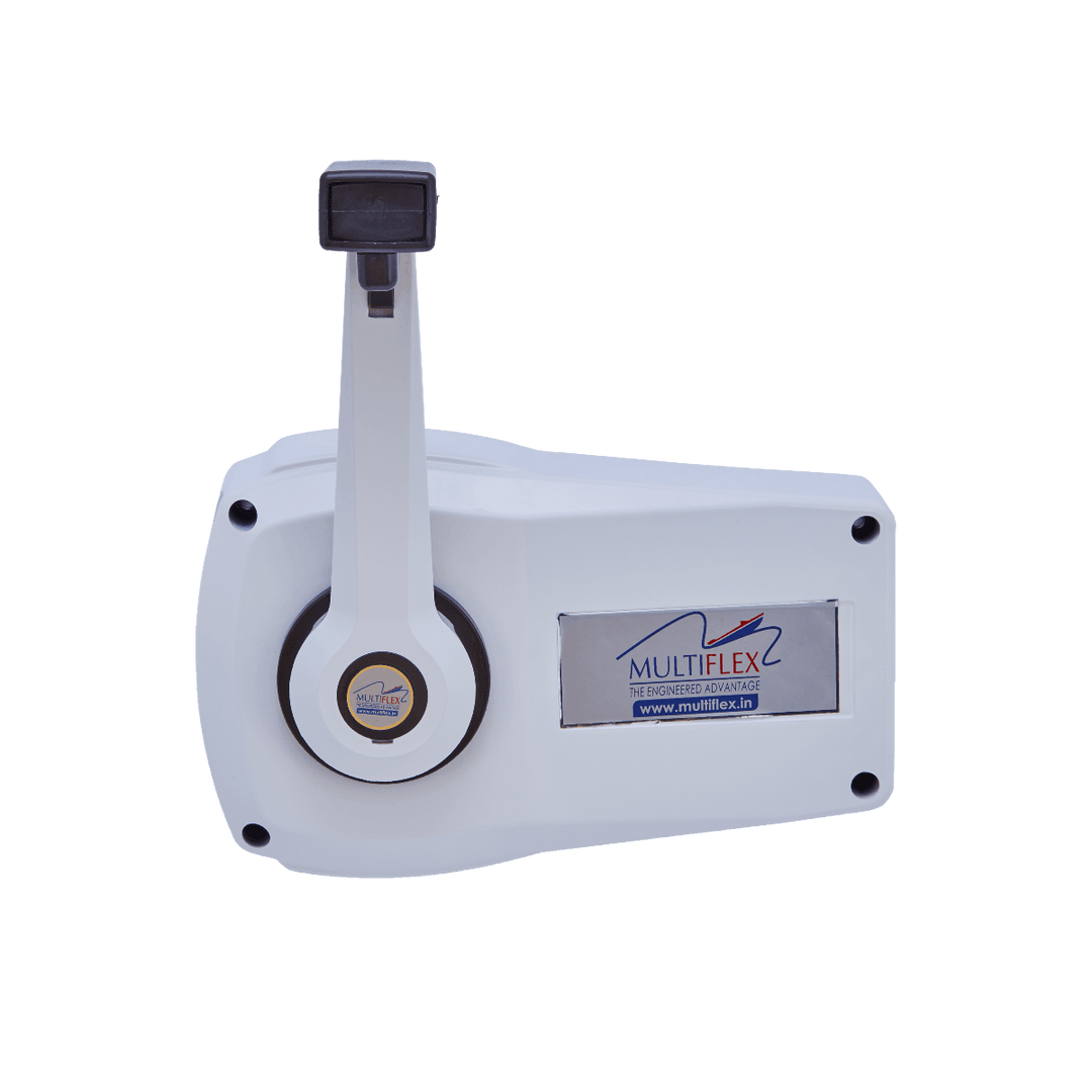 Side Mount - Control Lever-White - 4Boats