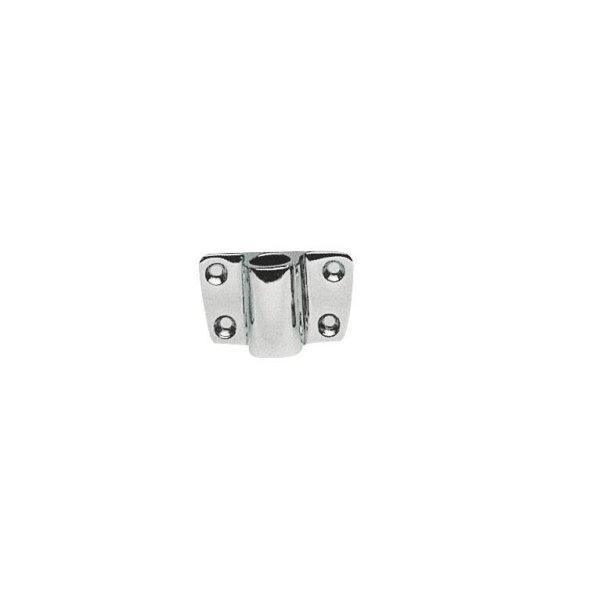 Side mount socket chromed brass 48 mm - 4Boats