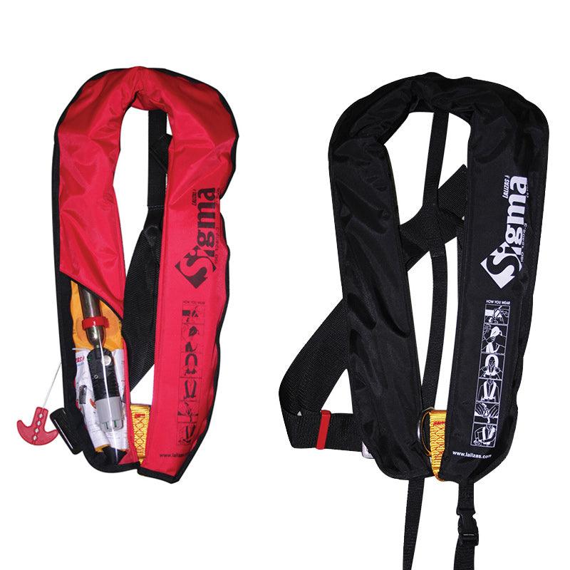 Sigma Infl.Lifejacket, Auto, 170N, ISO, Adult, Red - 4Boats