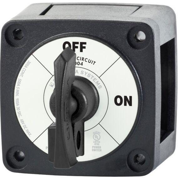 Single Circuit ON-OFF with Locking Key - Black - 4Boats