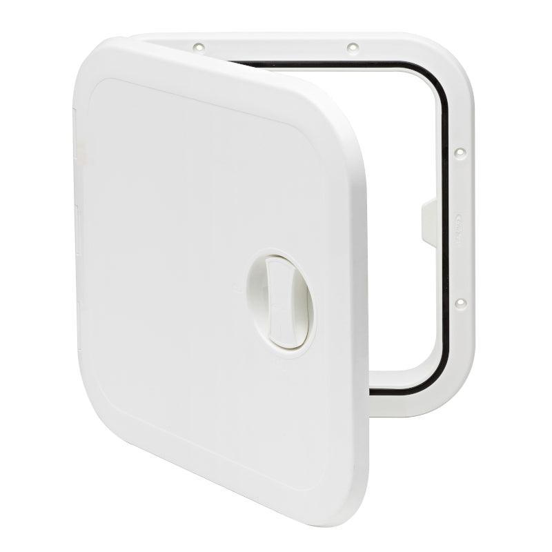 Small Square Hatch White 2014 Series - 4Boats