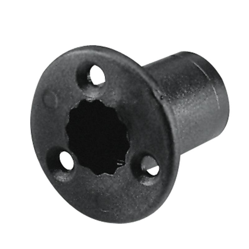 Socket Flush-Mount for 37660 Adj.Rod Holder, Black - 4Boats