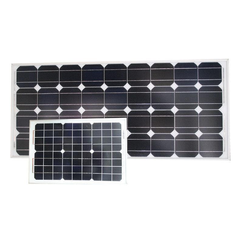 Solar Panel 10W, Monocrystalline, 12V - 4Boats