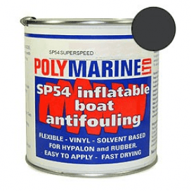 SP54 Hypalon Antifoul black 1L - 4Boats