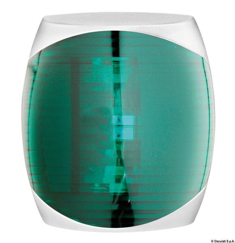 Sphera II LED Navigation Lights up to 20 m, Polycarbonate Body-White-112,5° right green - 4Boats
