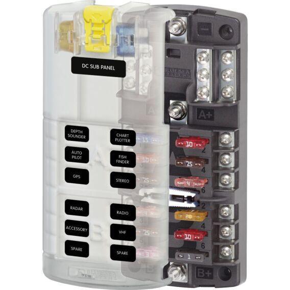 ST Blade Split Bus Fuse Block - 4Boats