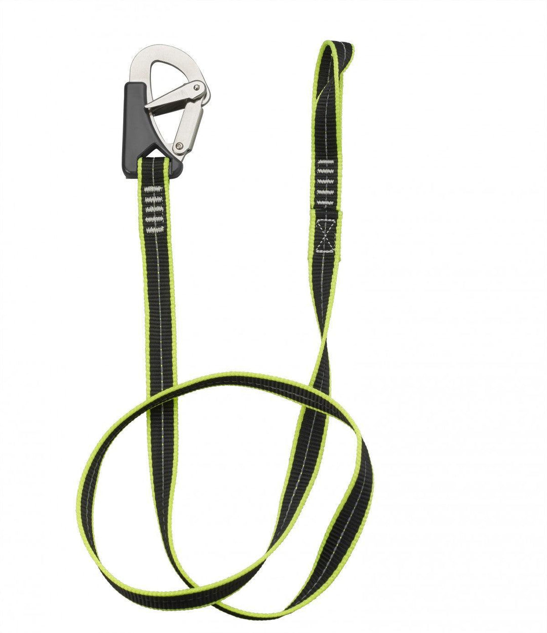 St. Steel Safety Hook Tethers-Flat Tether, 1 Hook - 4Boats