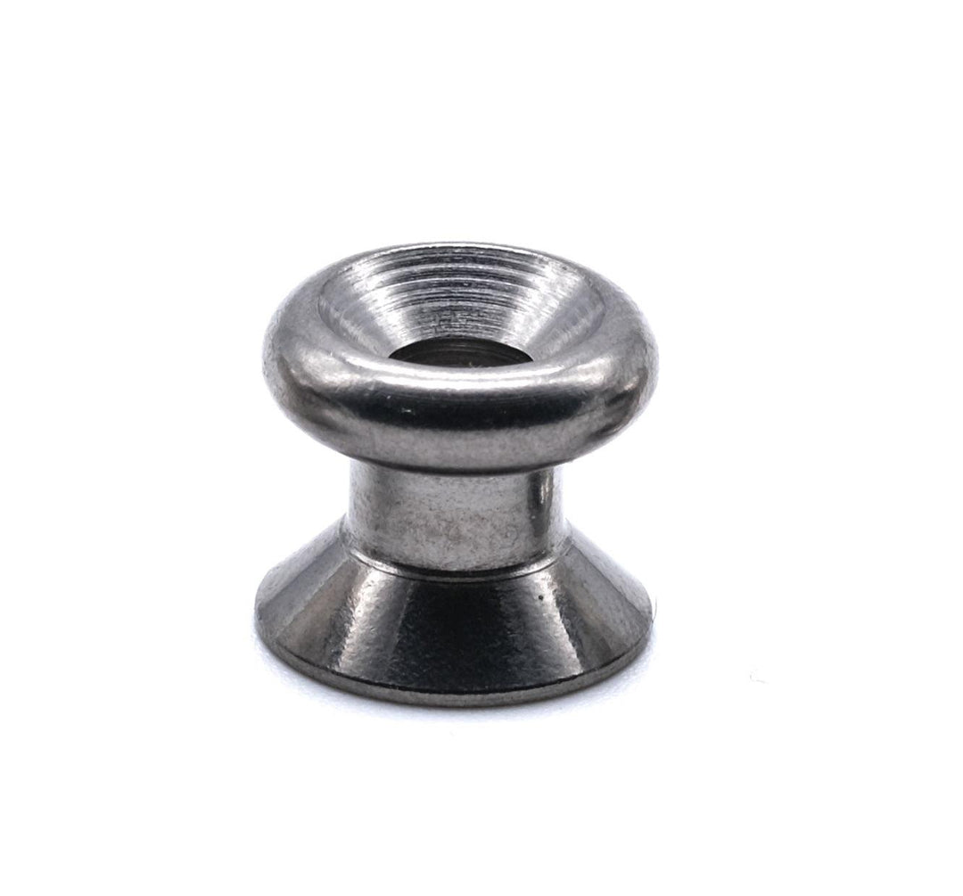 Stainless steel lacing button bevel base Type B 316 A4 marine grade - 4Boats