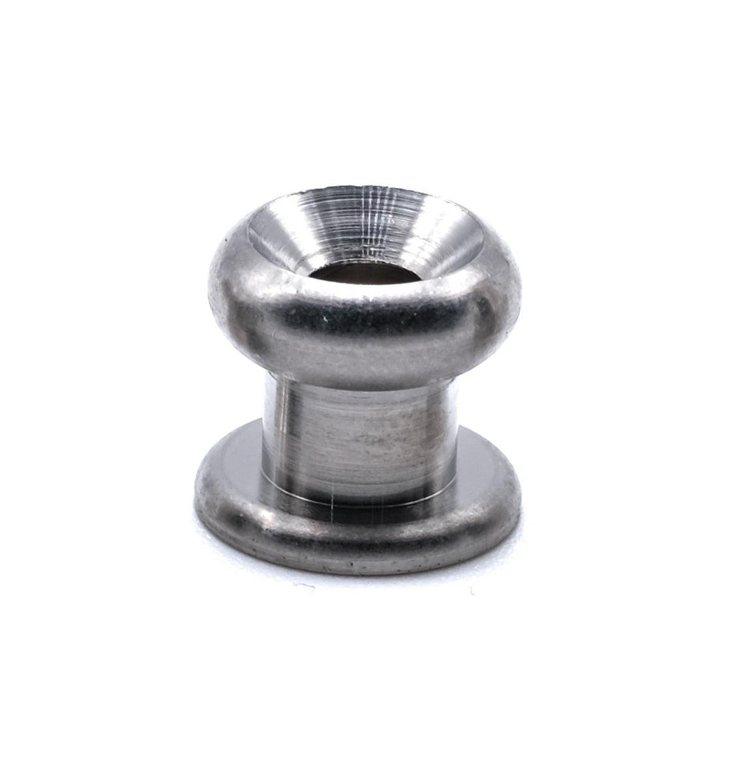 Stainless steel lacing button slimline Type C 316 A4 marine grade - 4Boats