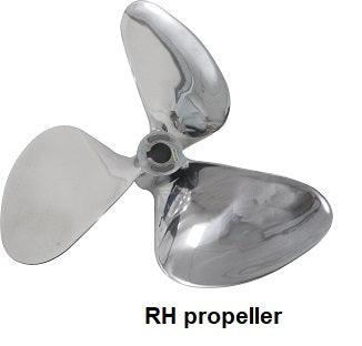 Stainless steel tournament ski boat propellers - 4Boats