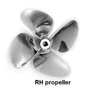 Stainless steel tournament ski boat propellers - 4Boats