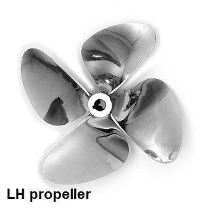 Stainless steel tournament ski boat propellers - 4Boats