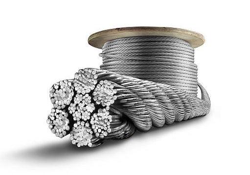Stainless Steel wire rope cable 7x7 316 A4 marine grade - 4Boats