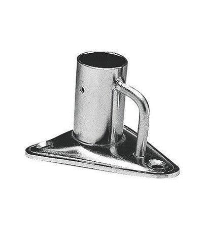 Stanchion Socket with Pad-Eye Plate - 4Boats