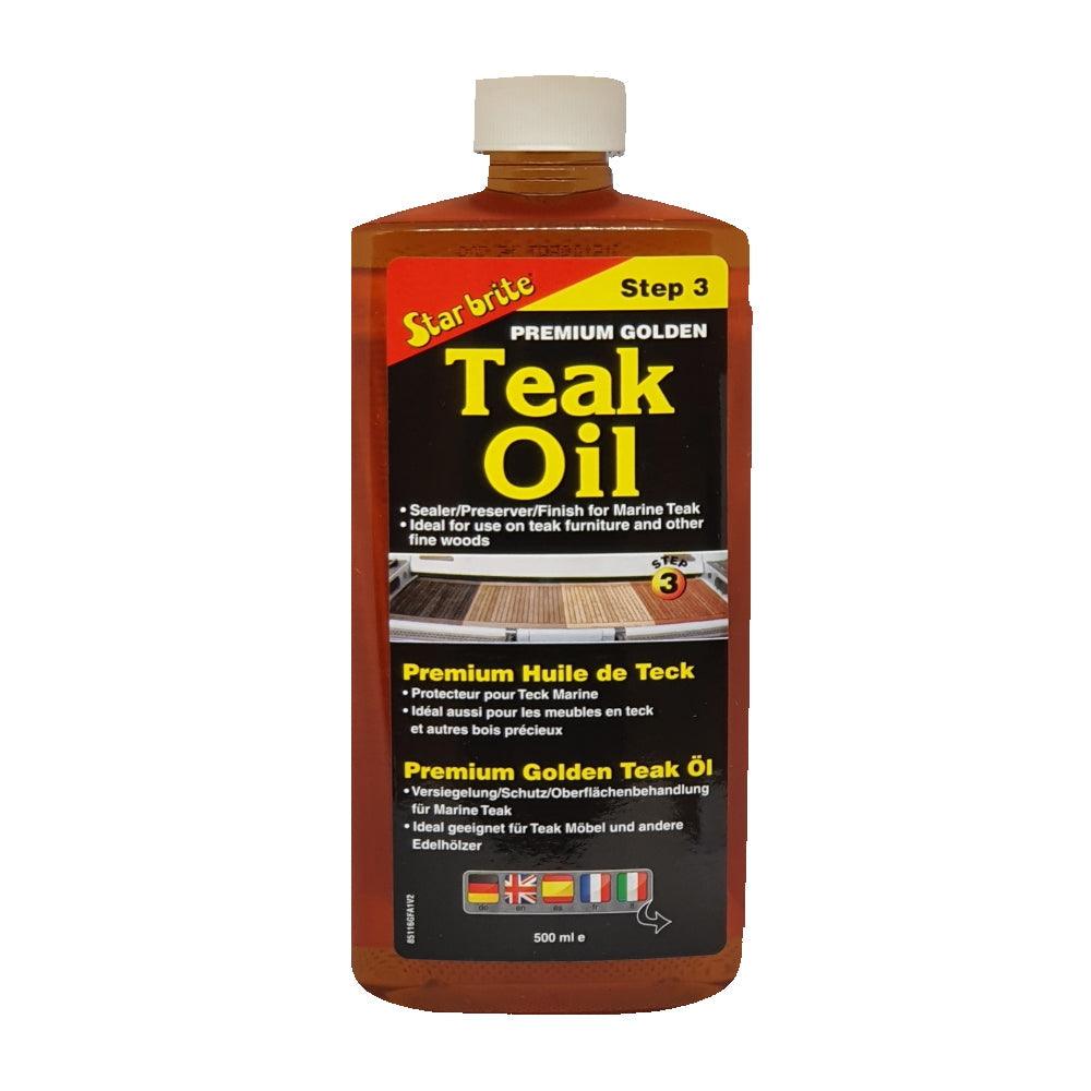 Star Brite Premium Golden Teak Oil - 4Boats