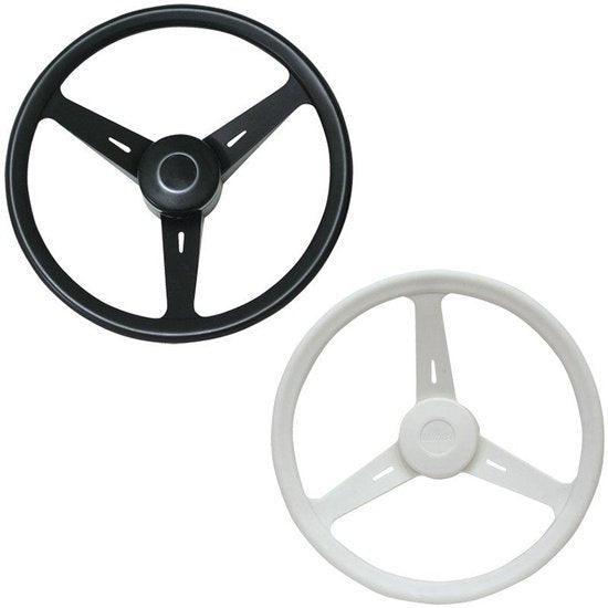 Steering Wheel, ''Classic'', Diam. 350mm, black - 4Boats