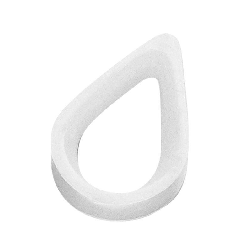 Thimble for ?12mm Rope, Nylon PA, White - 4Boats