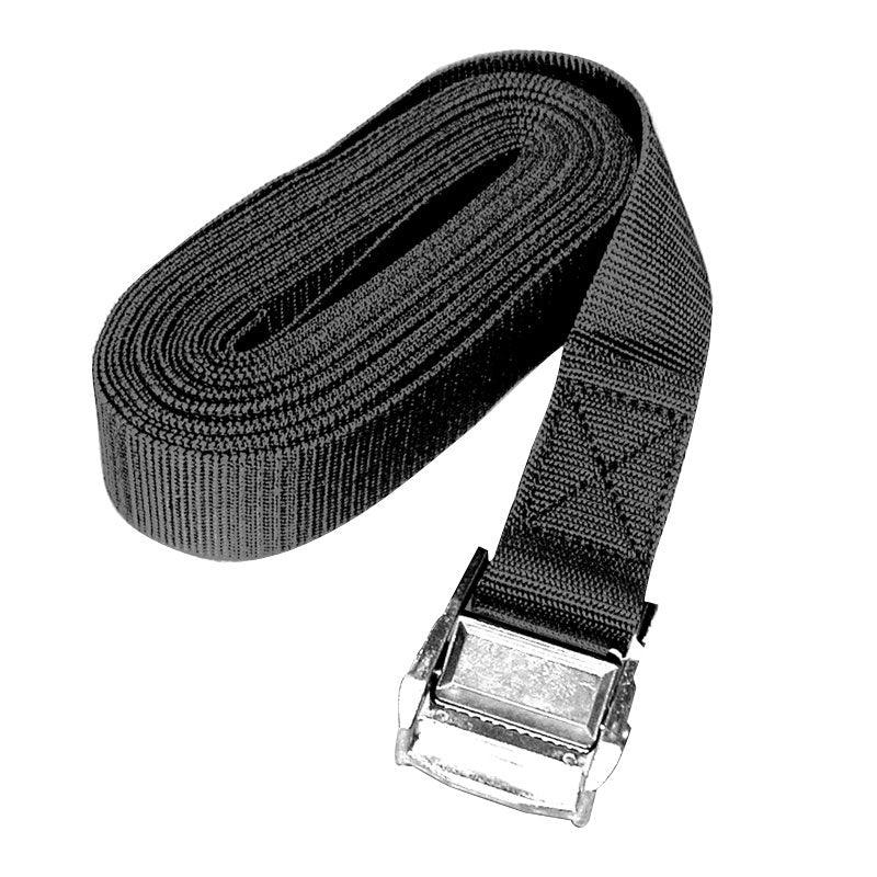 Tie Down Strap w/ self locking buckle, 2.5mx25mm, BL 250kg - 4Boats