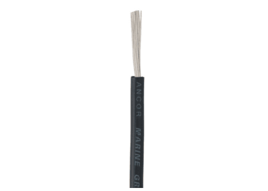 Tinned Electrical Cable Single Core - 8 AWG - 30 or 75M - 2 Colours - 4Boats