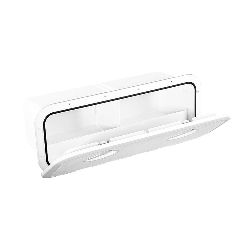 TOP LINE Storage Hatch, White, 243x607mm - 4Boats