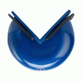 Transom / Corner Fenders 13 x 10 x 10 (5 x 4 x 4) Navy - 4Boats