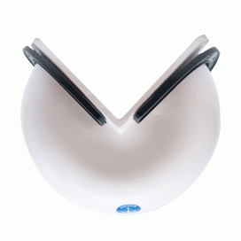 Transom / Corner Fenders 13 x 10 x 10 (5 x 4 x 4) White - 4Boats