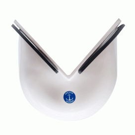 Transom / Corner Fenders 16 x 14 x 11 (6 x 5 x 4) White - 4Boats