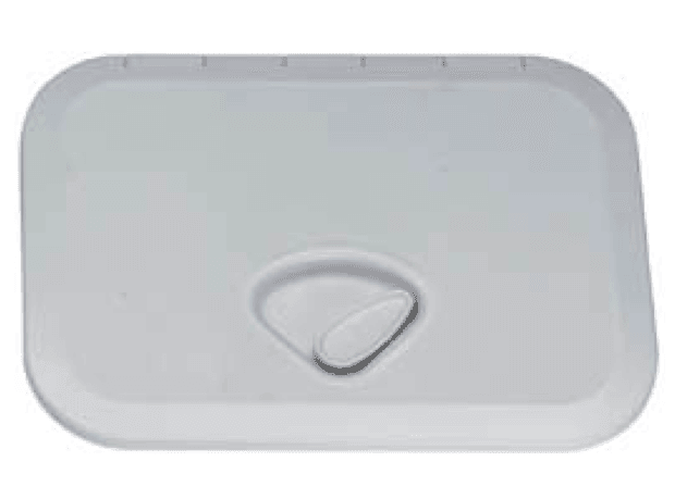 Trem Hatches ( Concealed Screws ) White - 4Boats