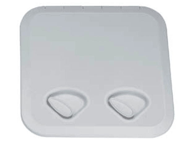 Trem Hatches ( Concealed Screws ) White - 4Boats