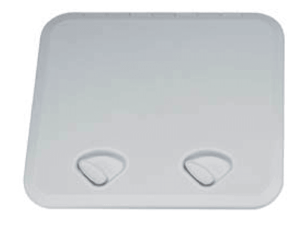 Trem Hatches ( Concealed Screws ) White - 4Boats