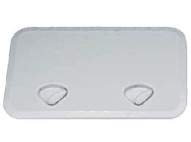 Trem Hatches ( Concealed Screws ) White - 4Boats