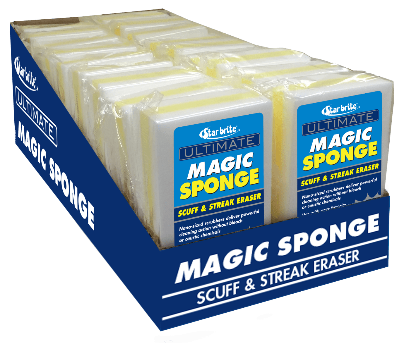Ultimate Magic Sponge (18 Pack Display) – 4Boats