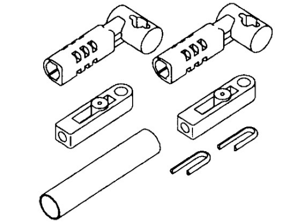 Ultraflex K56 Adaptors - C2/C8/Mach Zero Cables for use with Mercury Engines - 4Boats