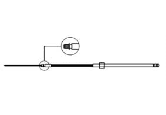 Ultraflex M58 Steering Cable - Various Lengths - Limited Sizes Available - 4Boats