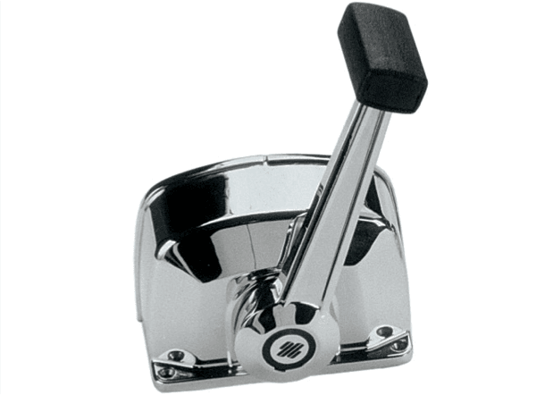 Ultraflex Single Lever Top Mount Engine Control - Chrome or Black - 4Boats