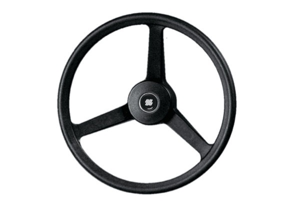 Ultraflex Steering Wheel 3 Spoke - Black or White - 4Boats