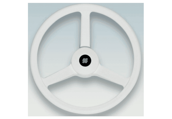 Ultraflex Steering Wheel 3 Spoke - Black or White - 4Boats