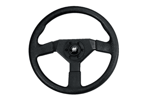 Ultraflex Steering Wheel 3 Spoke Soft Grip 350mm - 4Boats