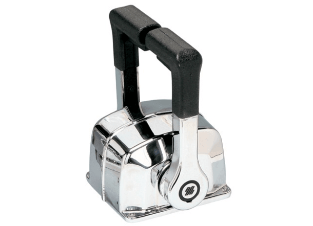 Ultraflex Twin Lever Top Mount Control - Chrome - 4Boats