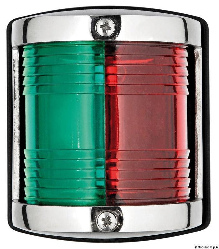 Utility 85 Navigation Lights Made of Stainless Steel-112,5° + 112,5° bicolour - 4Boats