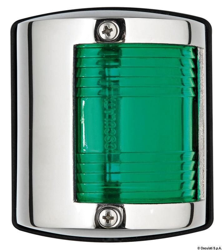 Utility 85 Navigation Lights Made of Stainless Steel-112,5° right green - 4Boats