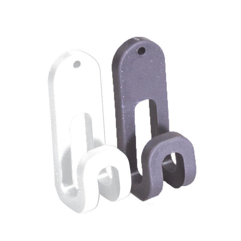 Utility Hook 'Store-All', 7,5x2,5x3cm (pack of 2) - Graphite - 4Boats