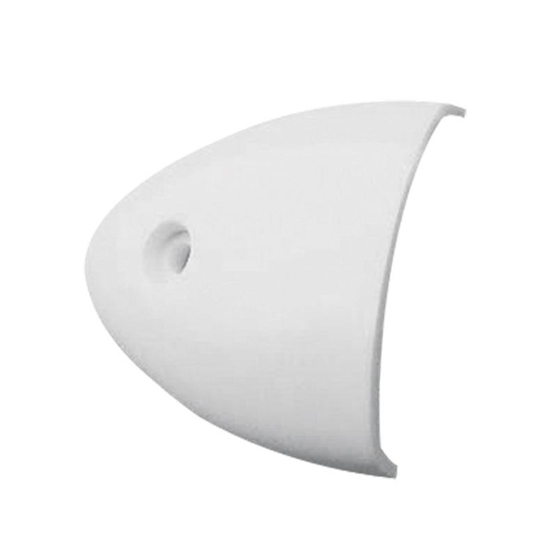 Ventilation Clam Shell Cover, 55x50x12mm, White - 4Boats