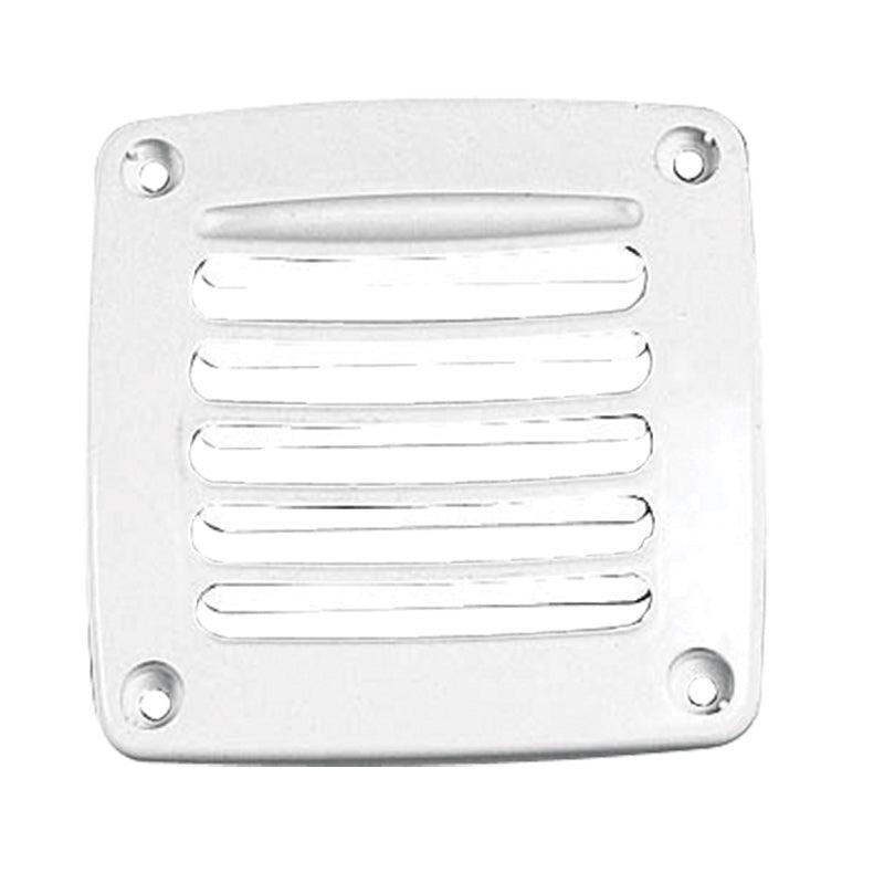 Ventilation Shaft Grilles Cover, 118x118mm, White - 4Boats