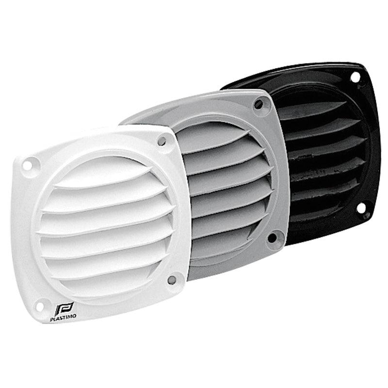 Ventilation Shaft Grilles Cover, 82x82mm, Black - 4Boats