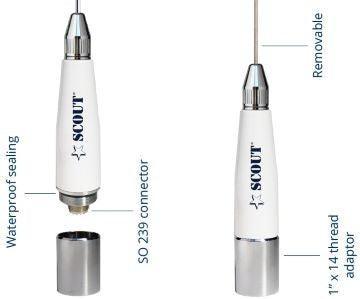 VHF Antenna 1m - 4Boats