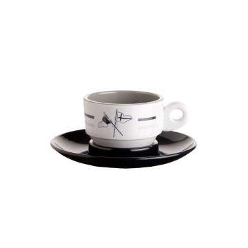 Welcome Espresso Cup & Plate - 4Boats