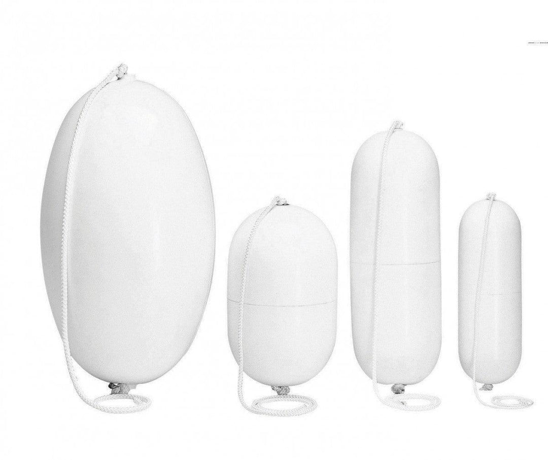 White Parabor Fender 25 x 68 cm - 4Boats
