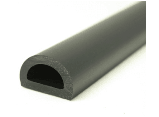 Wilks 32mm PVC D Fendering Black/White Various Lengths - 4Boats